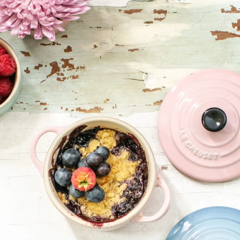 NWT Le Creuset Pink Pastel Mini Cocotte